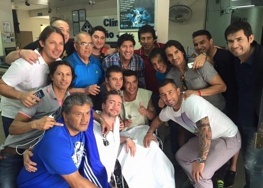 El ex del Celta Pablo Contreras sufre un desvanecimiento durante un partido