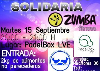 Dos kilos de comida a cambio de una clase de zumba