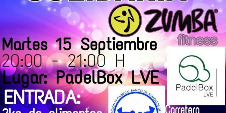 Dos kilos de comida a cambio de una clase de zumba