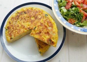 Tortilla de calabacín
