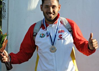 Iván Alonso, del Kayak Tudense, bronce en el Mundial de maratón