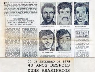 Nigrán recuerda los 40 años del fusilamiento de Humberto Baena