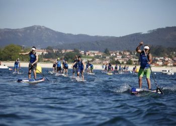 Baiona acoge este fin de semana el Campeonato de España de paddlesurf