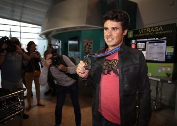 O regreso feliz de Gómez Noya: «Aínda quedan moitos obxectivos por lograr»