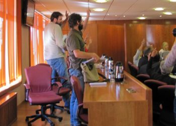 El grupo municipal Marea de Vigo abandona el pleno