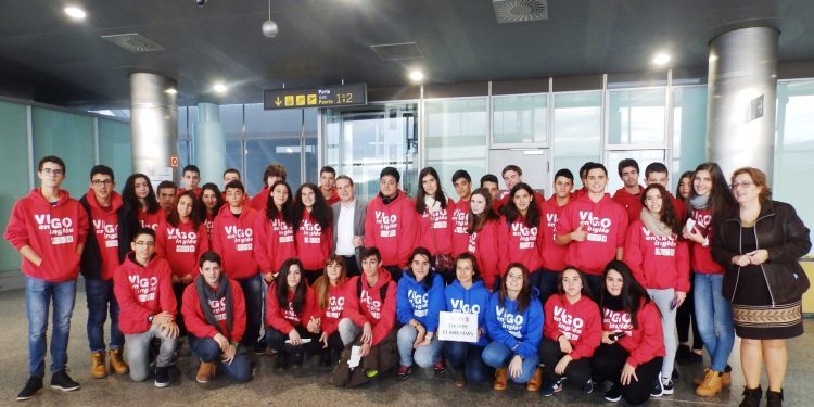 Este jueves habrá 416 estudiantes vigueses en el Reino Unido