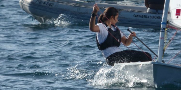 La viguesa Rosario García Royo, campeona gallega de Laser Radial