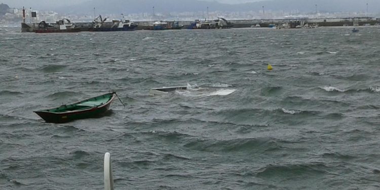Alerta naranja por fuertes vientos en Vigo