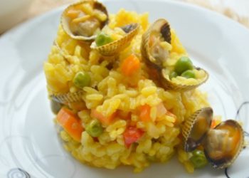 Arroz con berberechos