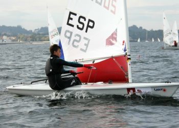 Ismael Less, ganador absoluto de la Copa de España Laser Radial