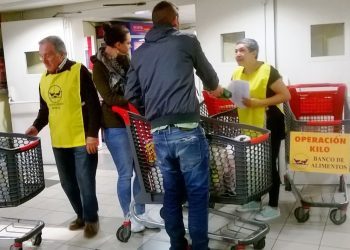 El Banco de Alimentos recibe 5.000 kilos de comida