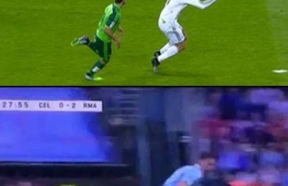 Cristiano y el Celta, una historia de goles y ‘piscinazos’