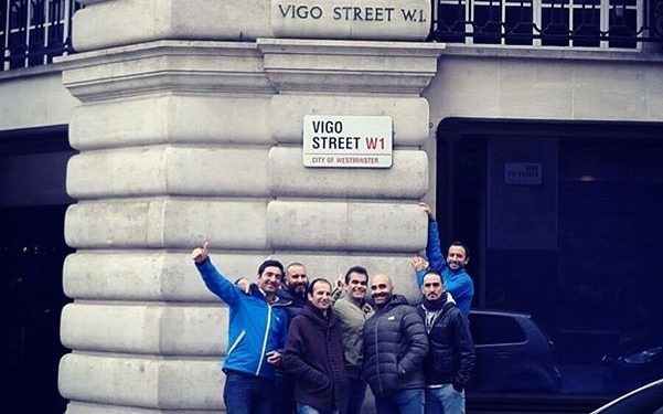Vigueses en «Vigo Street» 313 años después de la batalla de Rande
