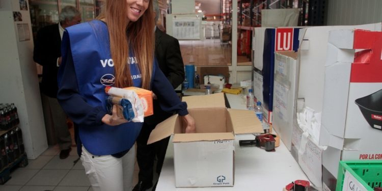 La actriz María Castro, embajadora de la Gran Recogida Solidaria