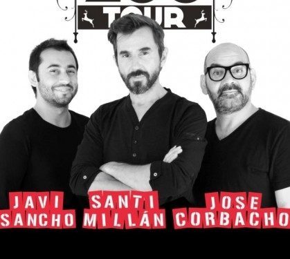 Santi Millán y José Corbacho retoman su relación en Comedy Zoo Tour