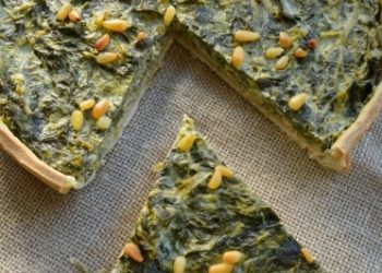 Tarta de San Simón y Grelos