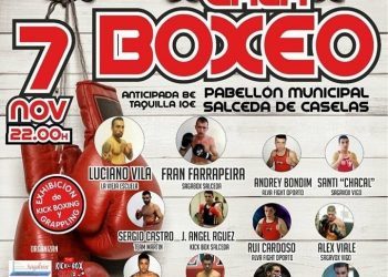 Salceda acoge una velada de boxeo con seis combates