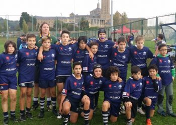 Los sub-14 del Vigo Rugby, campeones de la Gijón Cup
