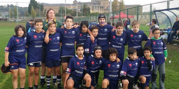 Los sub-14 del Vigo Rugby, campeones de la Gijón Cup