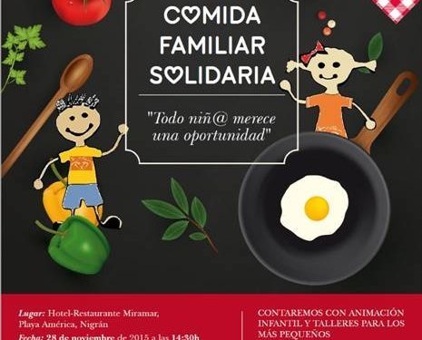 La asociación Berce organiza una comida familiar solidaria