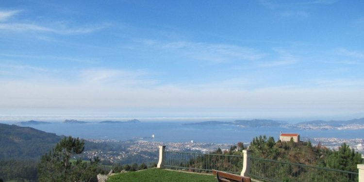 El eterno verano de Vigo, desde el Cepudo