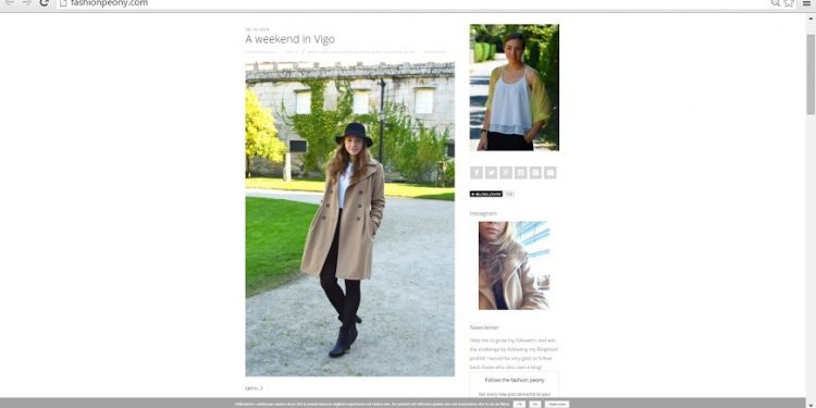 El Quiñones de León, en un blog de moda italiano