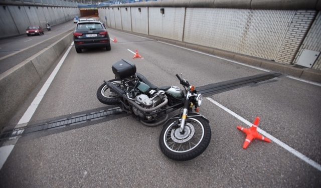 Segundo accidente de moto en Vigo este martes