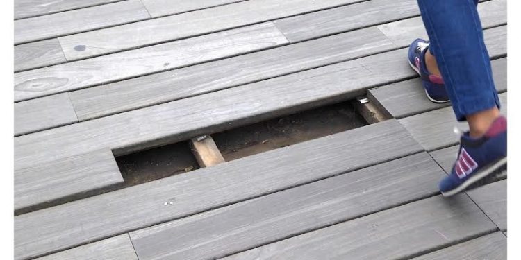 Trampa en la Estación Marítima