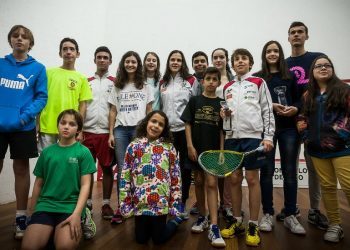 El Vigo Squash conquista cinco medallas en la Copa Ibérica