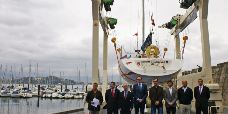 El Monte Real Club de Yates pone en marcha una innovadora grúa pórtico eléctrica