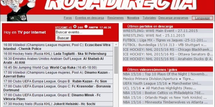 La Liga celebra el auto contra la web gallega Rojadirecta, que deberá cerrar en siete días