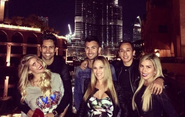 Orellana rememora viejos tiempos en Dubái