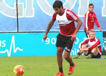 Rubén Blanco, Madinda, Drazic y Señé, titulares ante el Almería