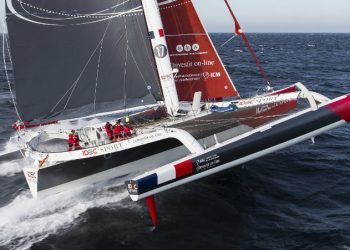 Alex Pella a bordo del “IDEC Sport” establece nuevo récord en el Índico