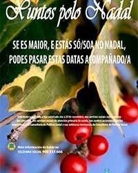 Xuntos polo Nadal, unha iniciativa solidaria para estar cos maiores no Nadal