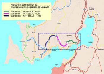 O segundo treito da Autovía do Morrazo terá área de servizo en Meira