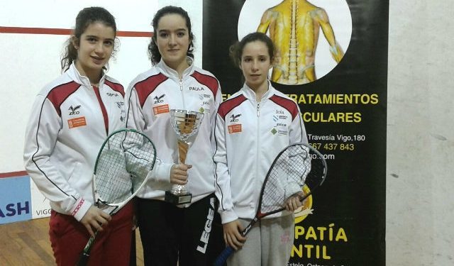 El Vigo Squash conquista el Campeonato Gallego