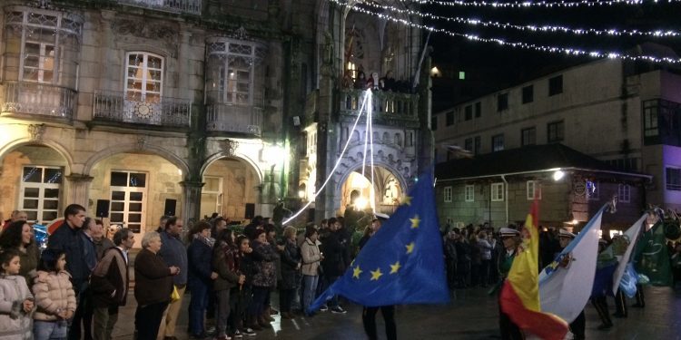 O Porriño ya celebra la llegada de 2016