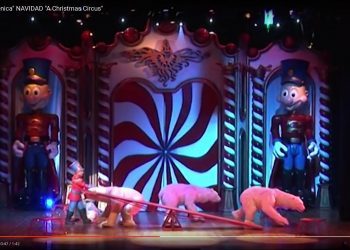 Circo de Nadal en Coia cos osos animatrónicos