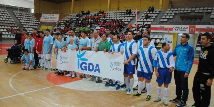 Celta Integra debutó en una exitosa jornada de deporte adaptado en As Travesas