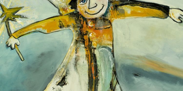 Los 40 años de pintura de Mingos Teixeira viajan por el «país de las Maravillas»