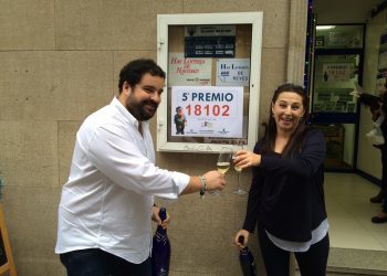 Dos quintos premios de la Lotería de Navidad, en Vigo