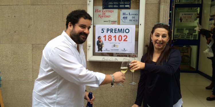 Dos quintos premios de la Lotería de Navidad, en Vigo
