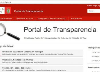 Vigo estrena o portal transparencia.vigo.org