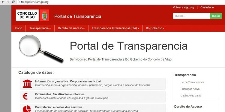 Vigo estrena o portal transparencia.vigo.org