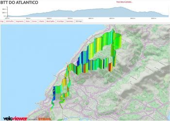 Nace a ruta BTT do Atlántico de 40 quilómetros