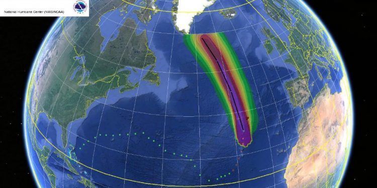El huracán “Alex” se va al norte