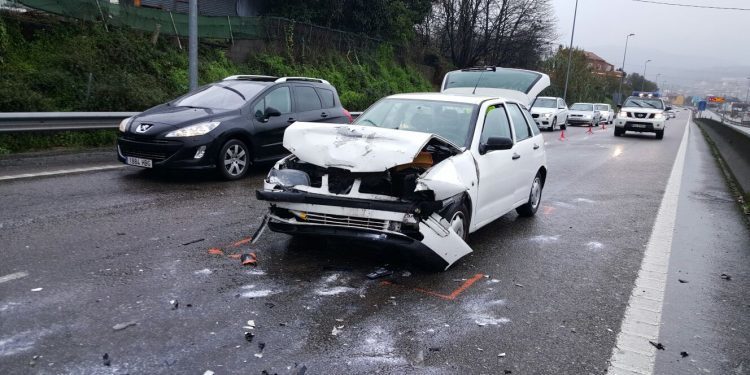 Siete heridos en un accidente grave en Vigo