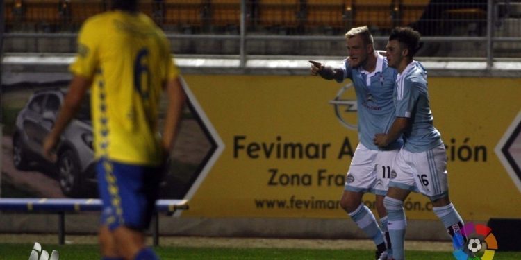 Los goles de Guidetti ponen al Celta con pie y medio en cuartos