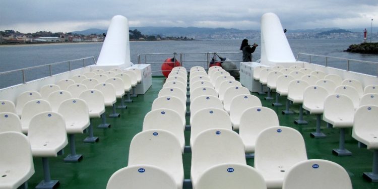Suspendidos los viajes a Cíes y Ons por el mal tiempo